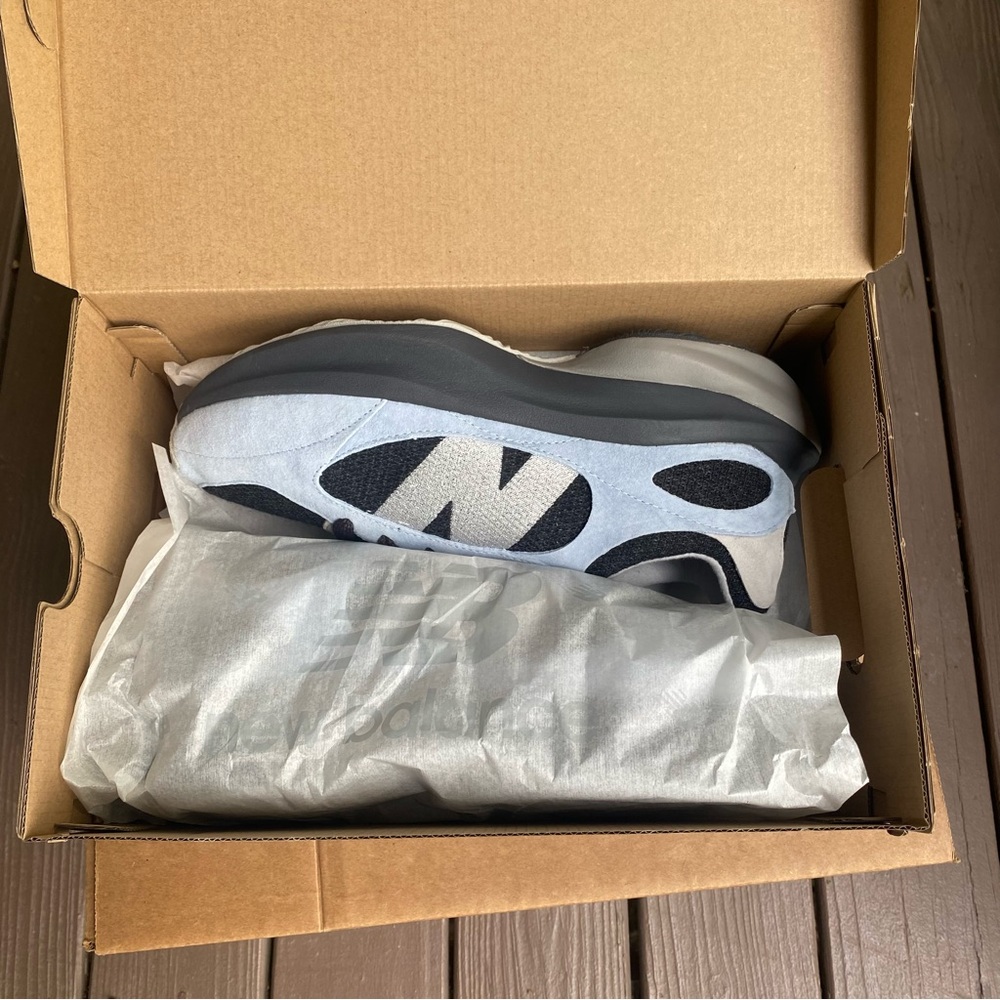 New Balance WRPD Runner Light Chrome Blue Suede Men’s 10.5 NIB